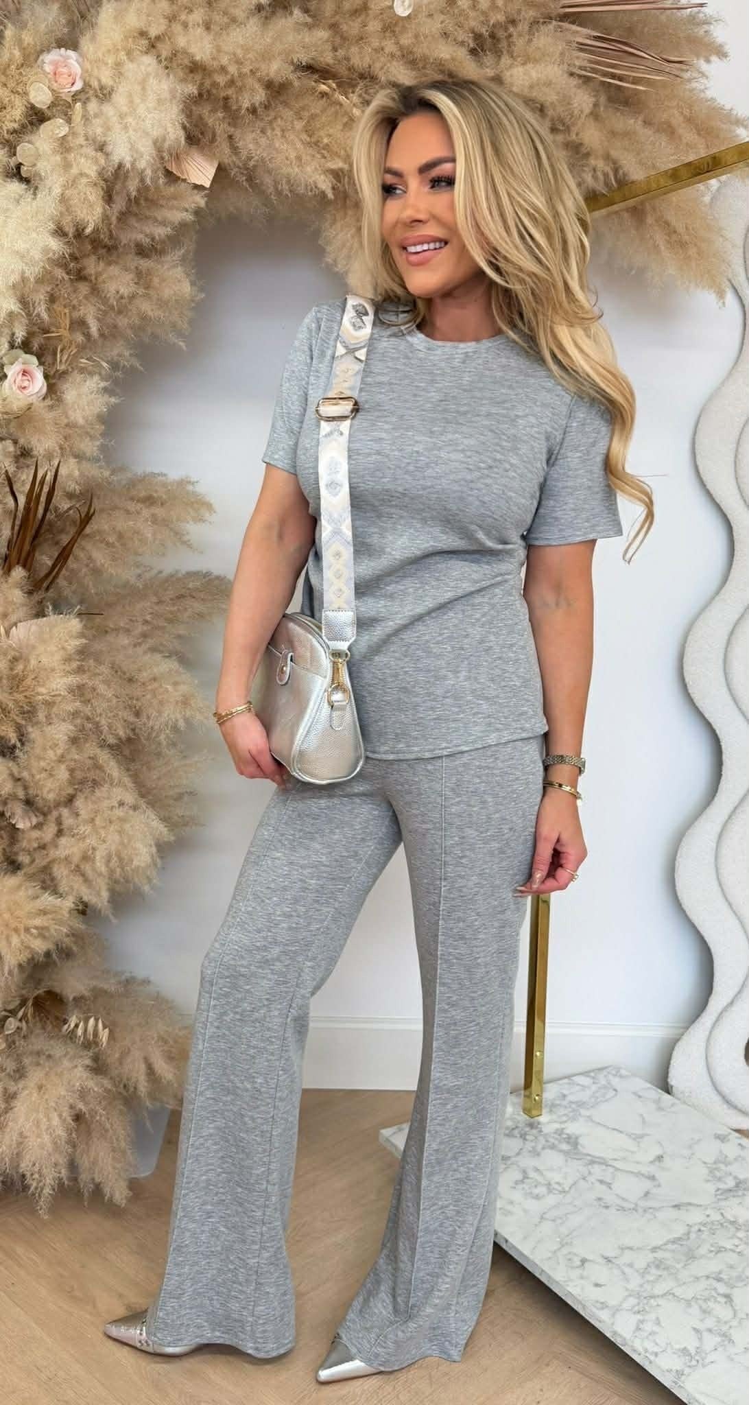 CLASSY SPLIT SET GREY