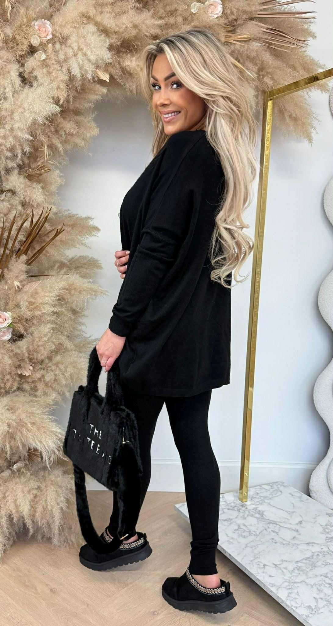COMFY OVERSIZED PAK 9818 BLACK