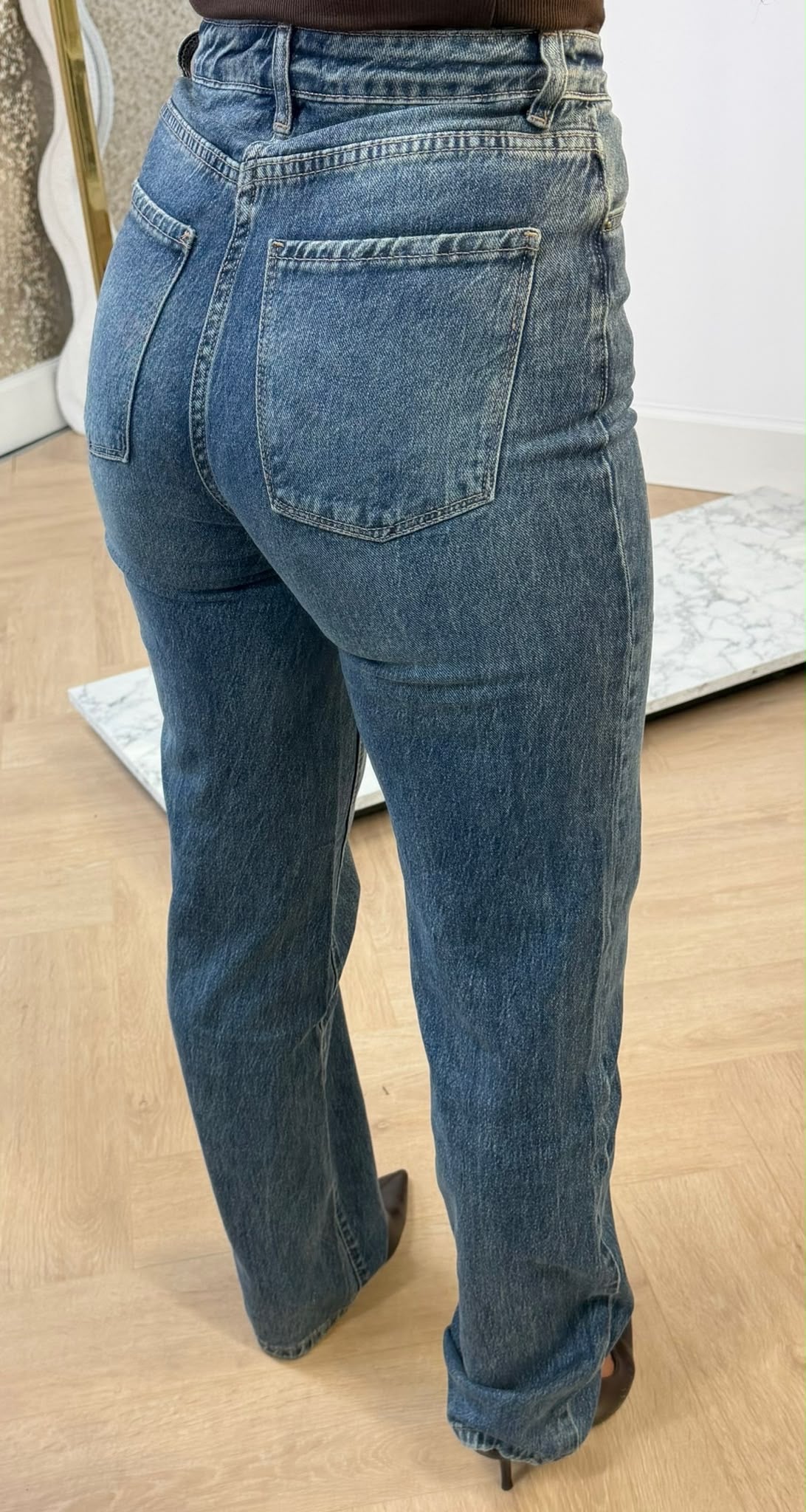 STRAIGHT FIT JEANS 6315-1 DENIMBLUE