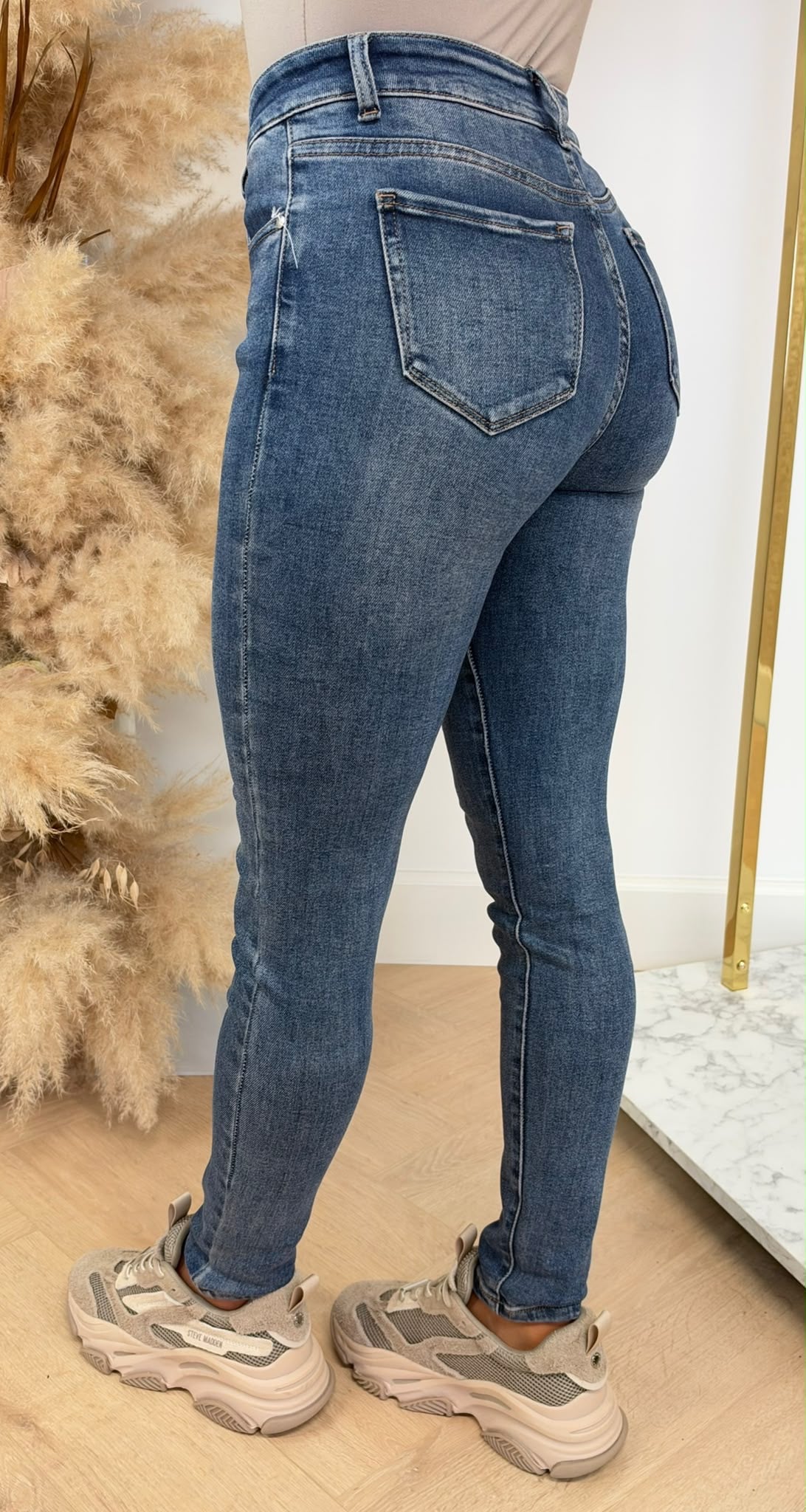 FITTED JEANS 5399-3 DENIMBLUE