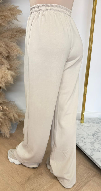 PERFECT STRAIGHT LEG PANTS BEIGE
