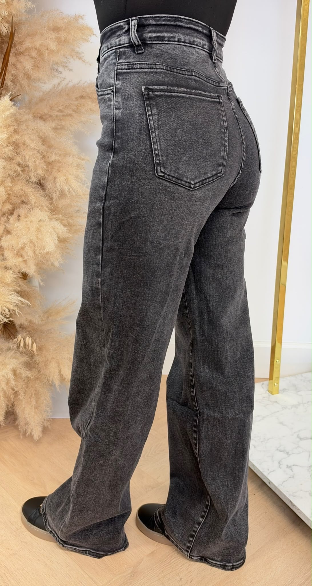 DAD FIT FULL LENGTH JEANS 6265-19 GREY