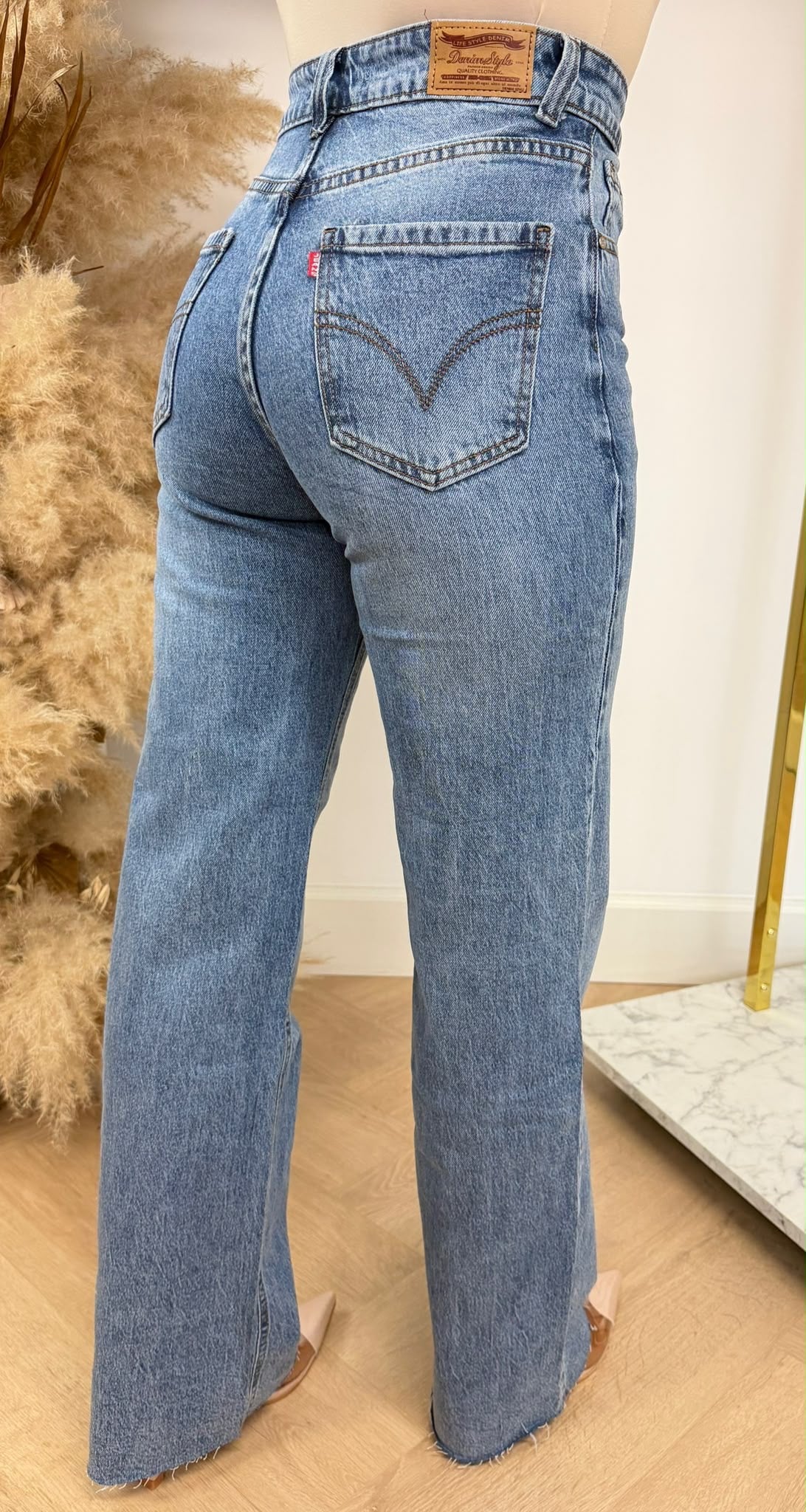 LEVI WIDE LEG JEANS 2272 DENIMBLUE