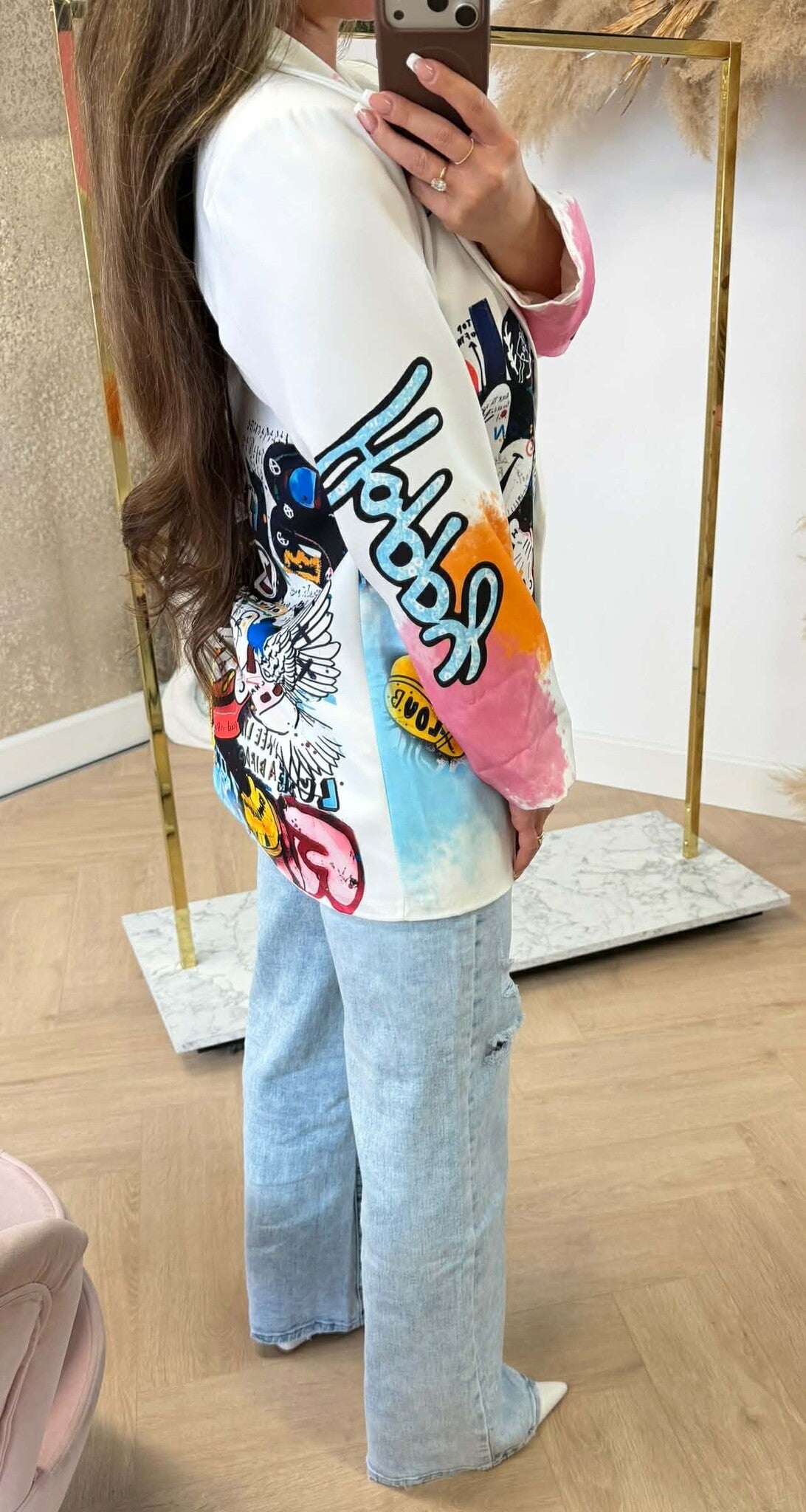 DESIGN MICKEY BLAZER OFFWHITE