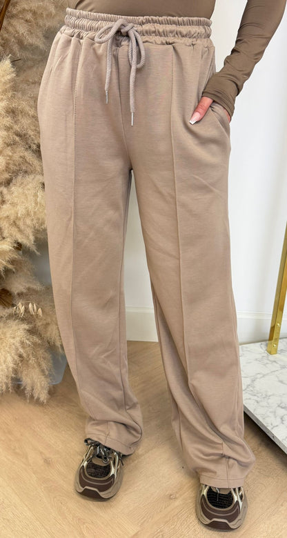 PERFECT STRAIGHT LEG PANTS TAUPE