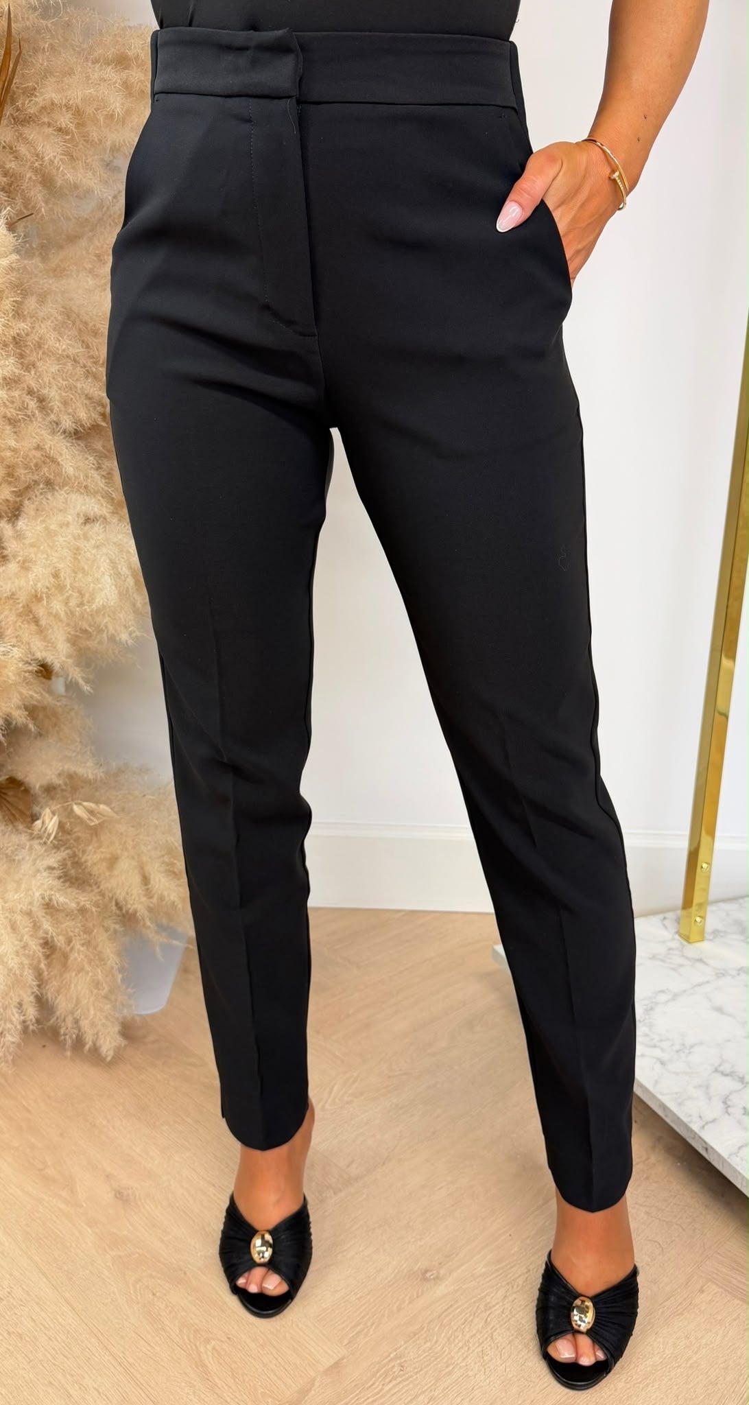 LULU MARY PANTALON P951 BLACK