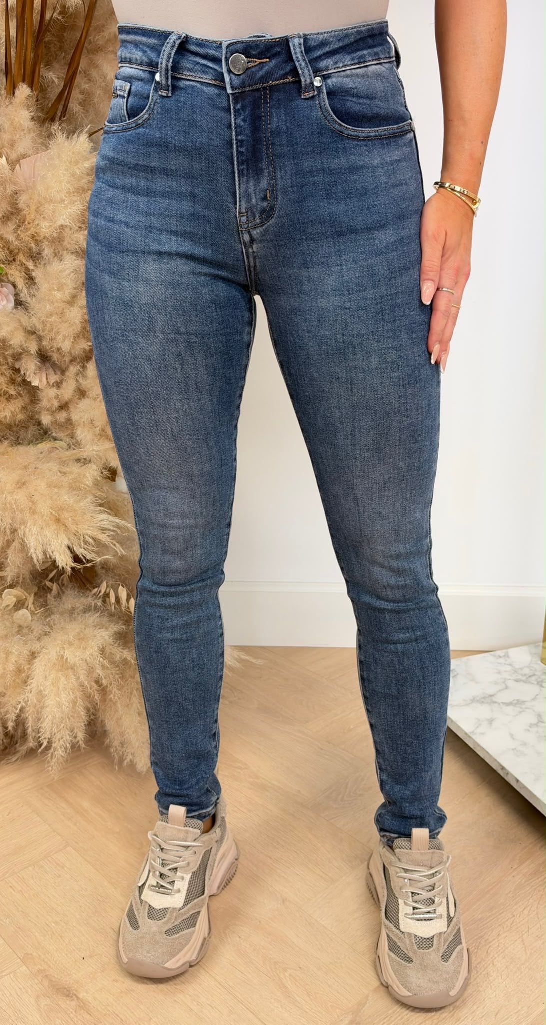 FITTED JEANS 5399-3 DENIMBLUE