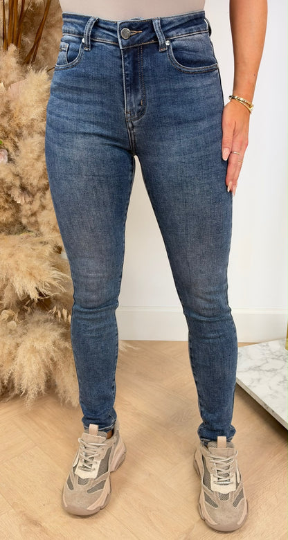 FITTED JEANS 5399-3 DENIMBLUE