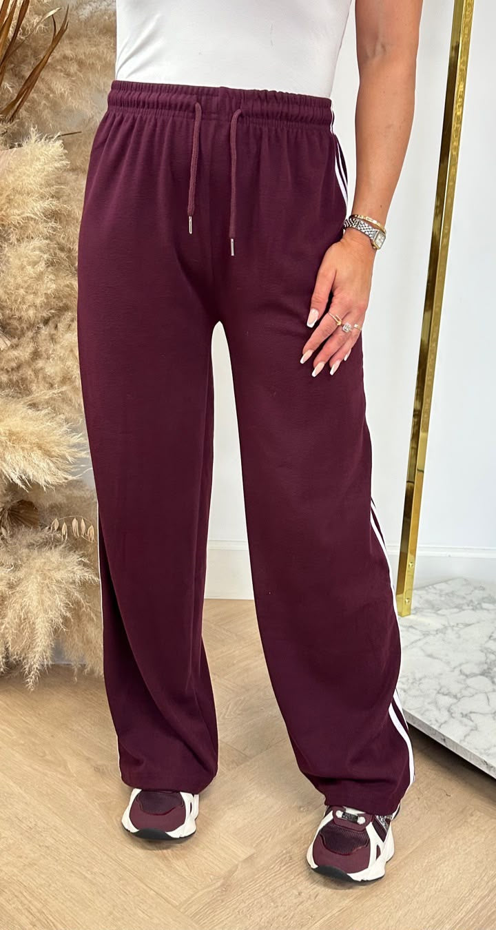 SUPER SOFT STRAIGHT LEG PANTS 1909 BORDEAUX