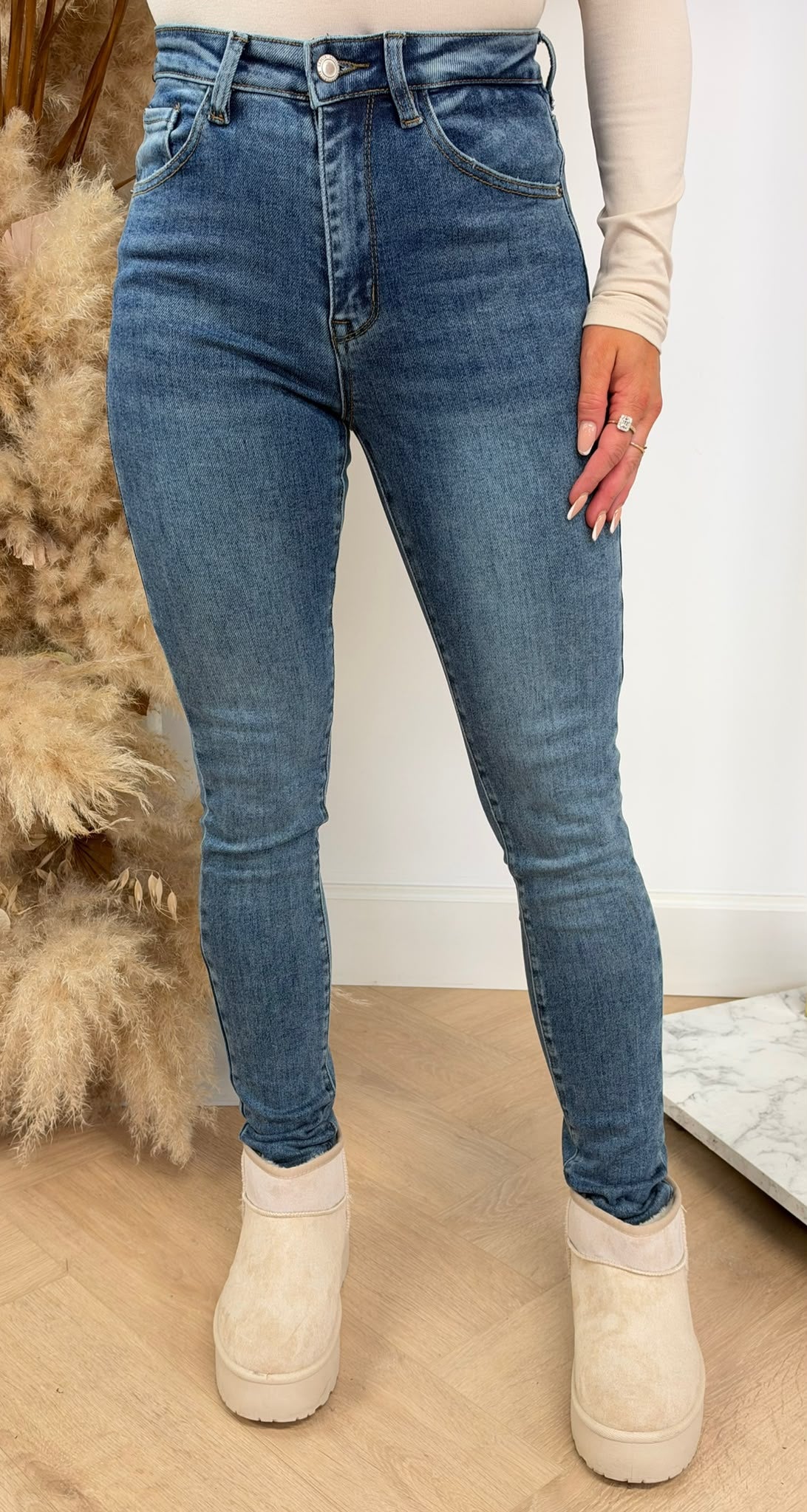 NEW SKINNY JEANS 5397-16 DENIMBLUE