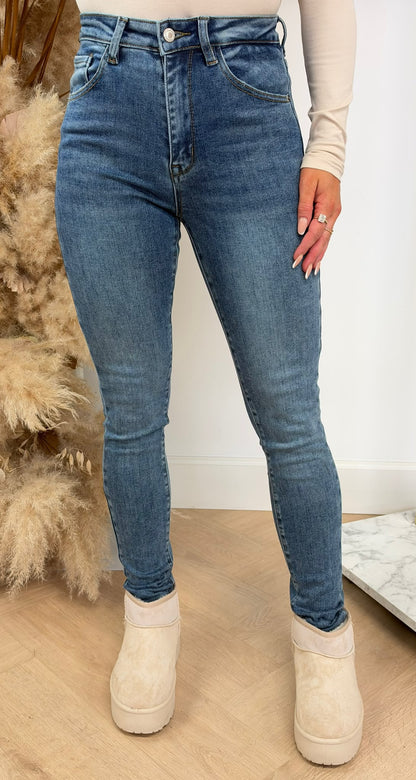 NEW SKINNY JEANS 5397-16 DENIMBLUE