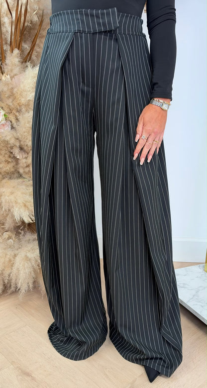 OVERSLAG PANTALON BLACK