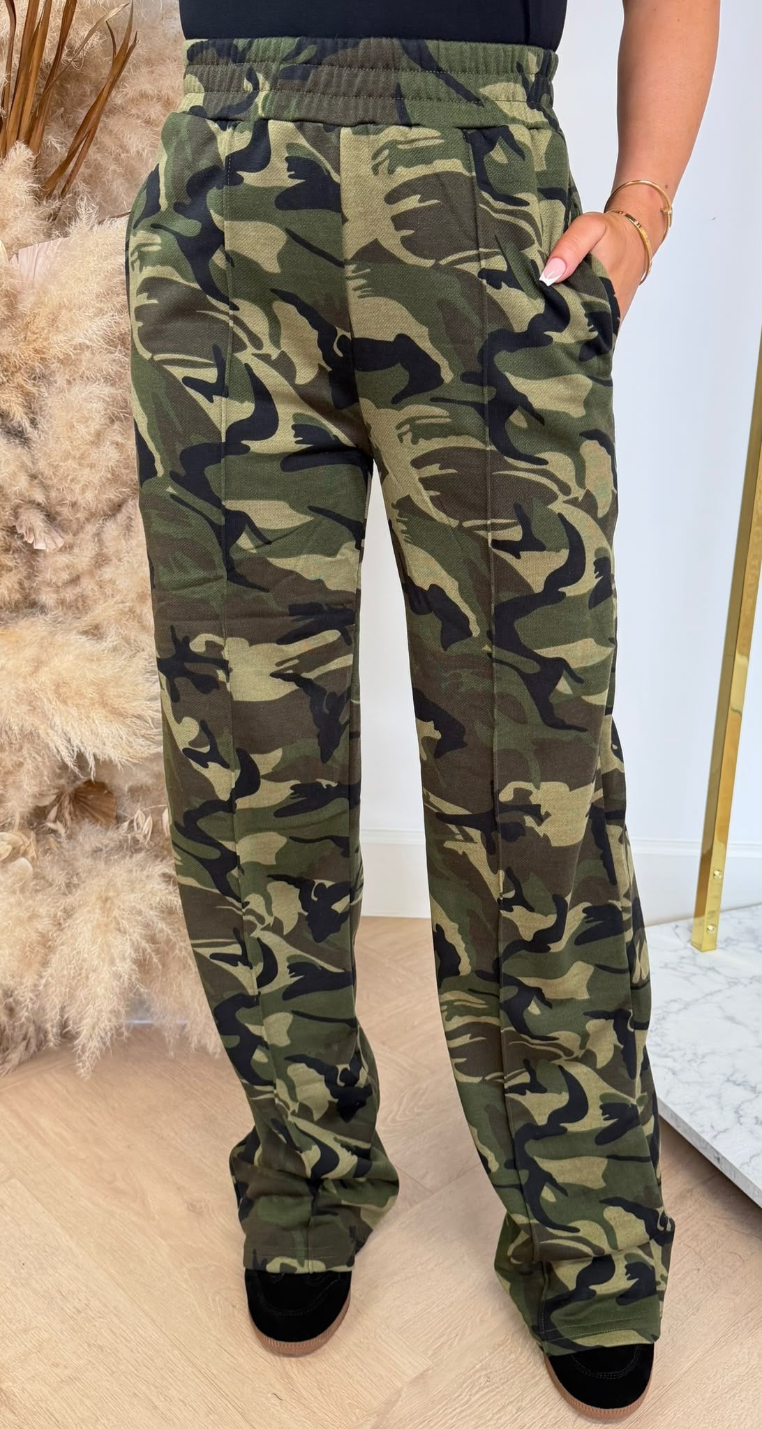 BY SWAN STRAIGHT LEG JOGGER 6169 CAMOUFLAGE