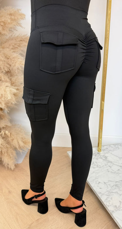 CARGO PUSH UP LEGGING 20190 BLACK