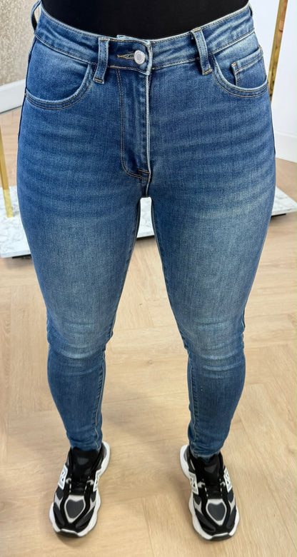BASIC STRETCH SKINNY 5377-51 DENIMBLUE