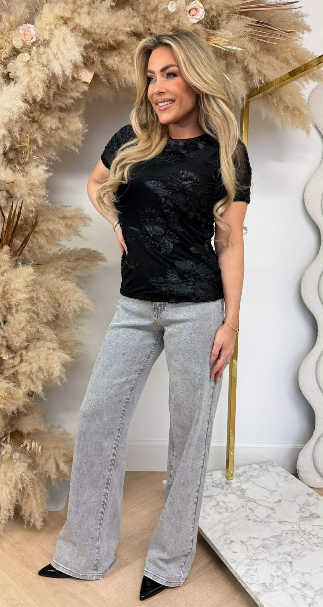 GLAM SHIRT 151 BLACK