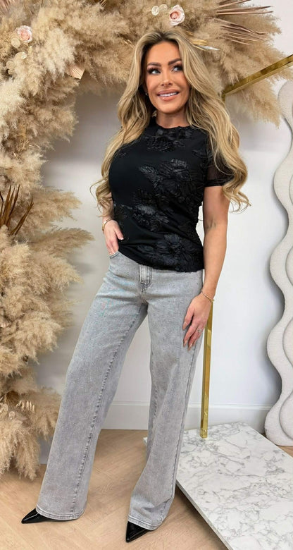 GLAM SHIRT 151 BLACK