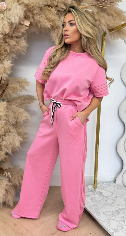GOLDEN TWO PIECE SET SWEETPINK