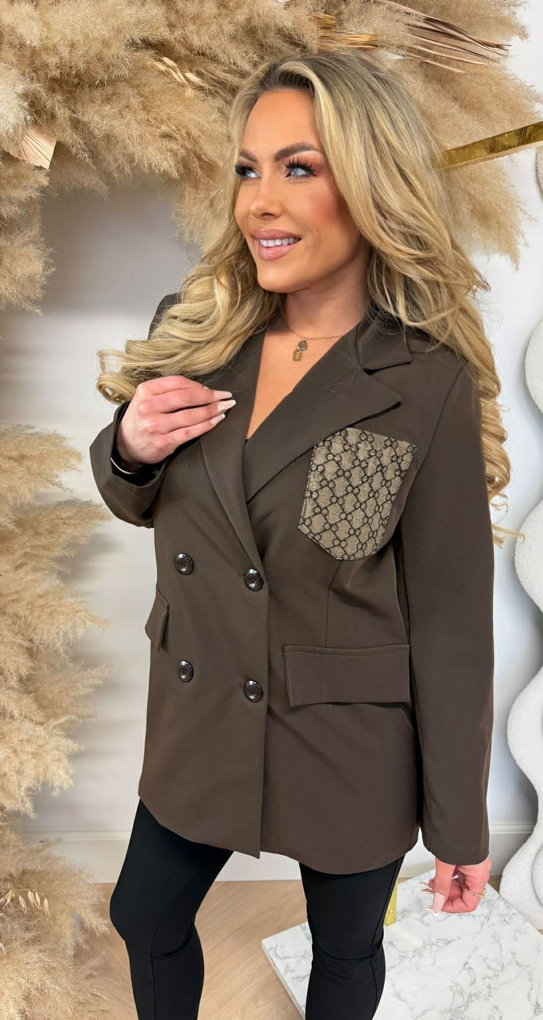 GUC BLAZER SCHOKO