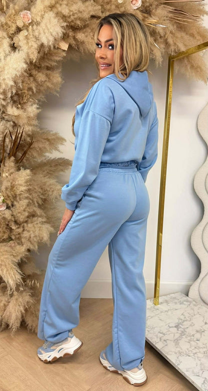 H GURTEL LOGO-SET BLAU