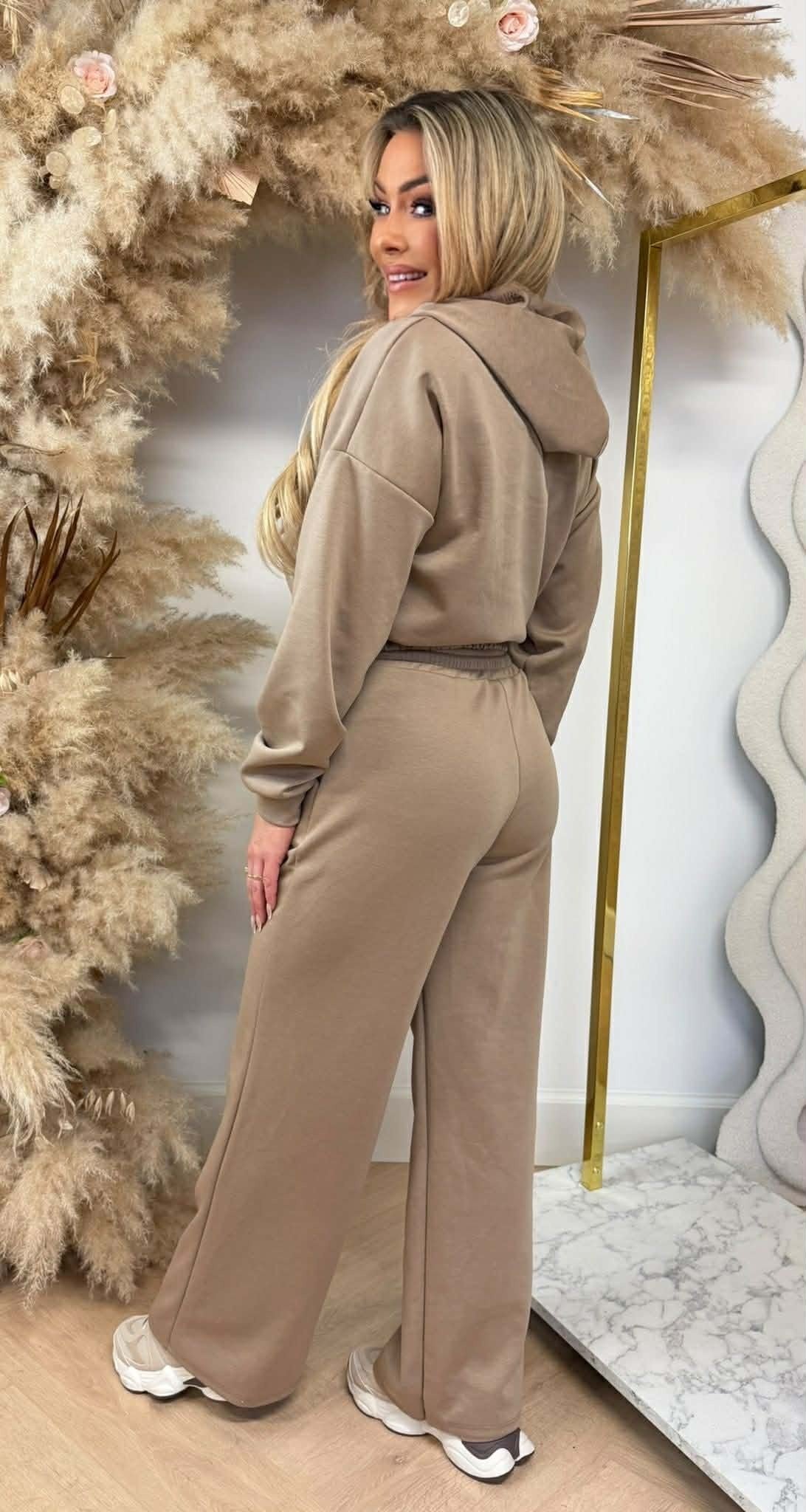 H BELT LOGO SET TAUPE