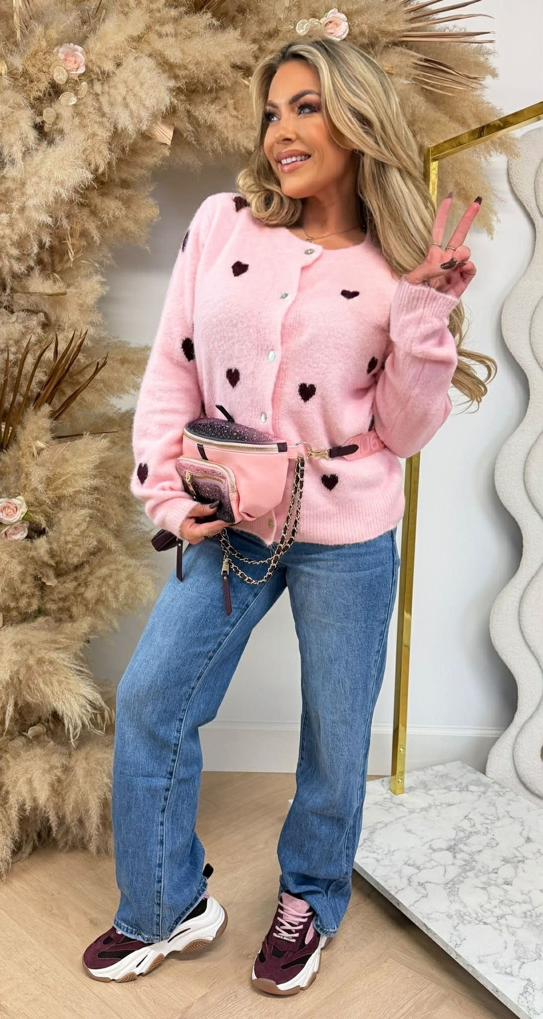 HARTJES SWEAT/WESTE 1028 PINK