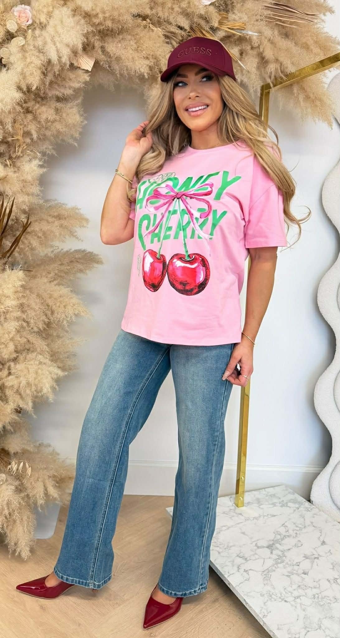 TEE HONEY CHERRY 8011523 ROSE