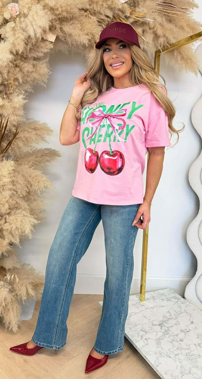TEE HONEY CHERRY 8011523 ROSE