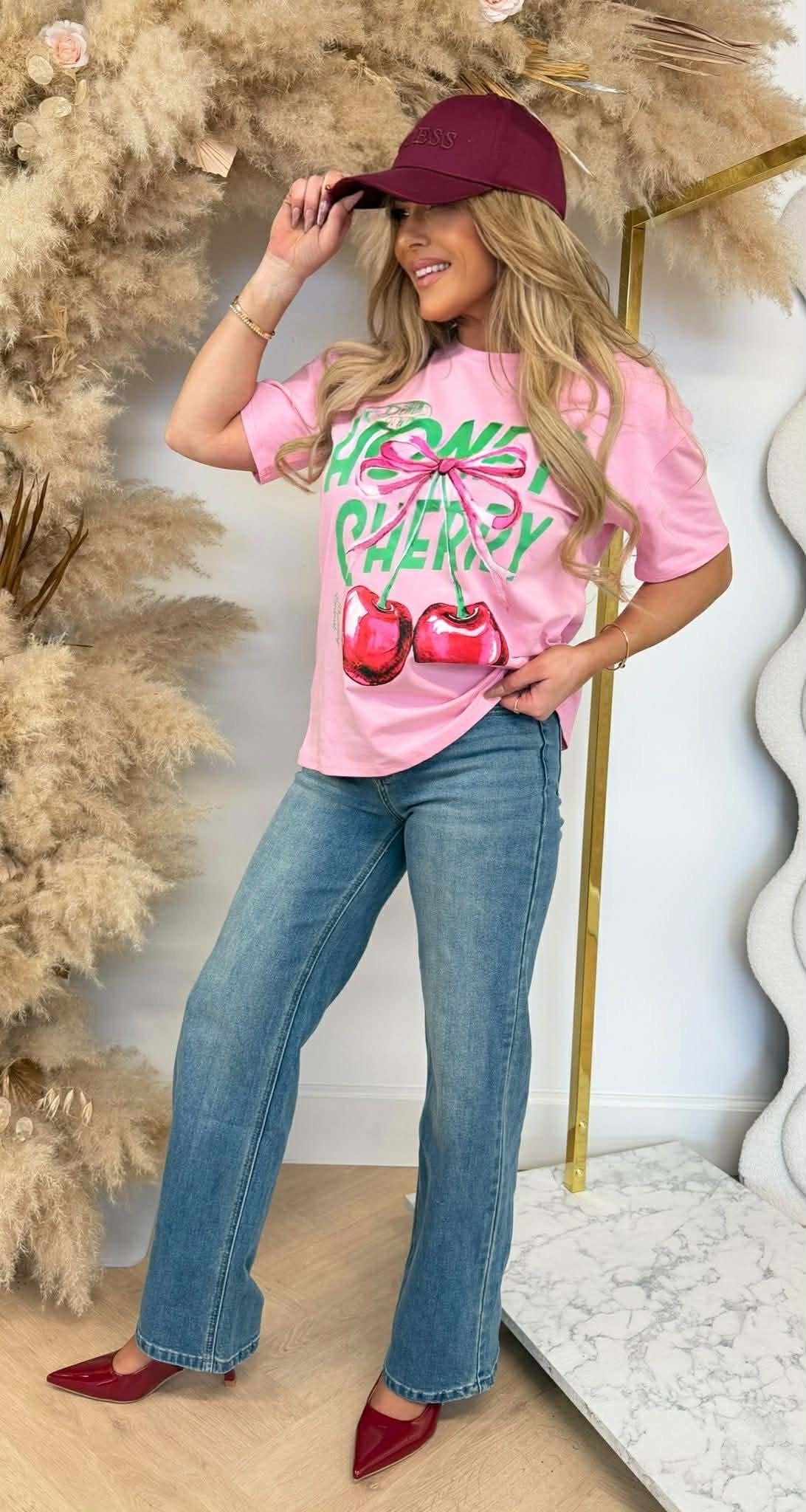 TEE HONEY CHERRY 8011523 ROSE