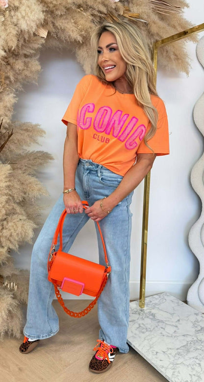 TEE-SHIRT DE CLUB ICONIQUE 8011516 ORANGE