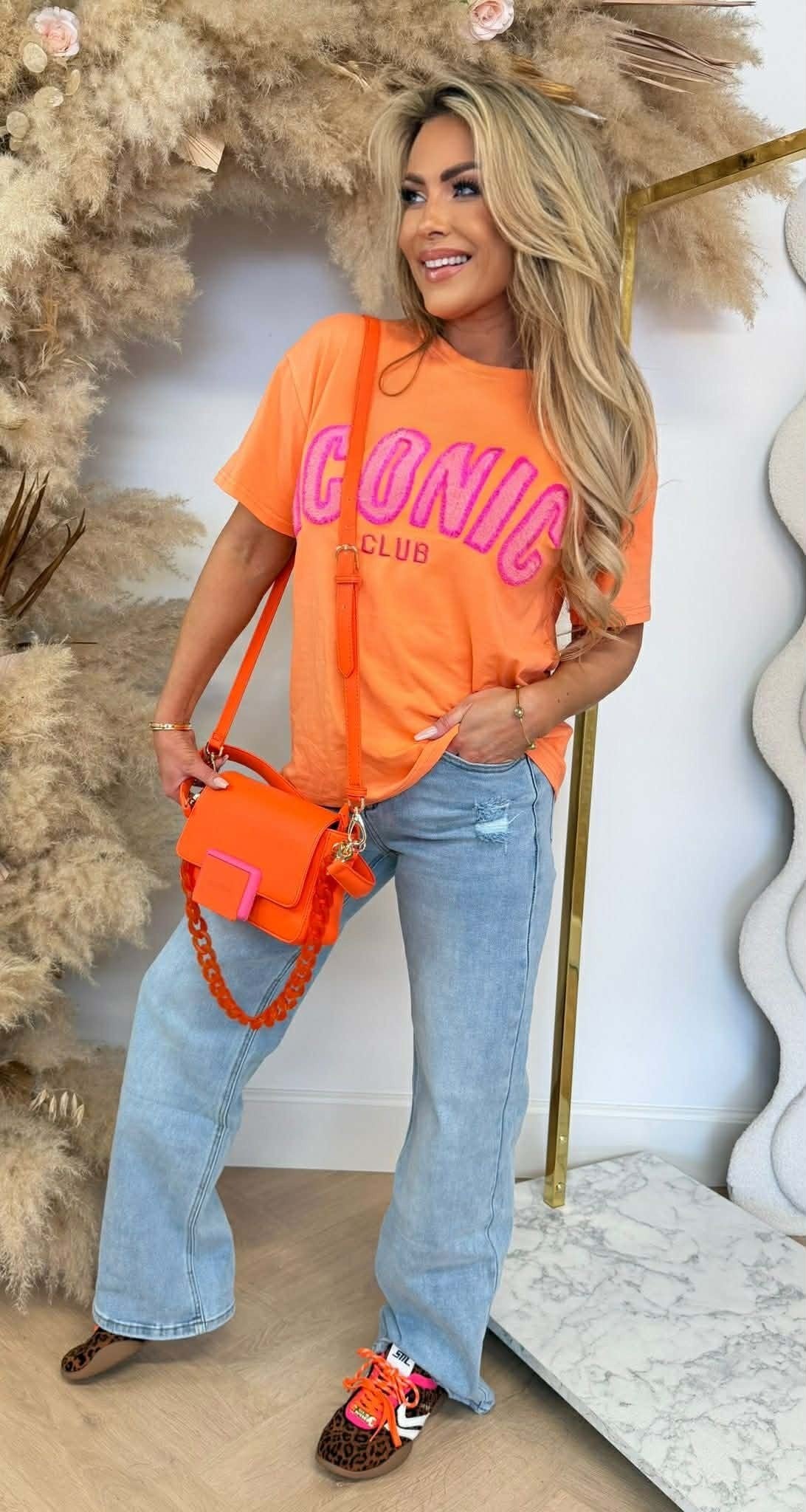 TEE-SHIRT DE CLUB ICONIQUE 8011516 ORANGE