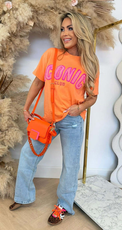 TEE-SHIRT DE CLUB ICONIQUE 8011516 ORANGE