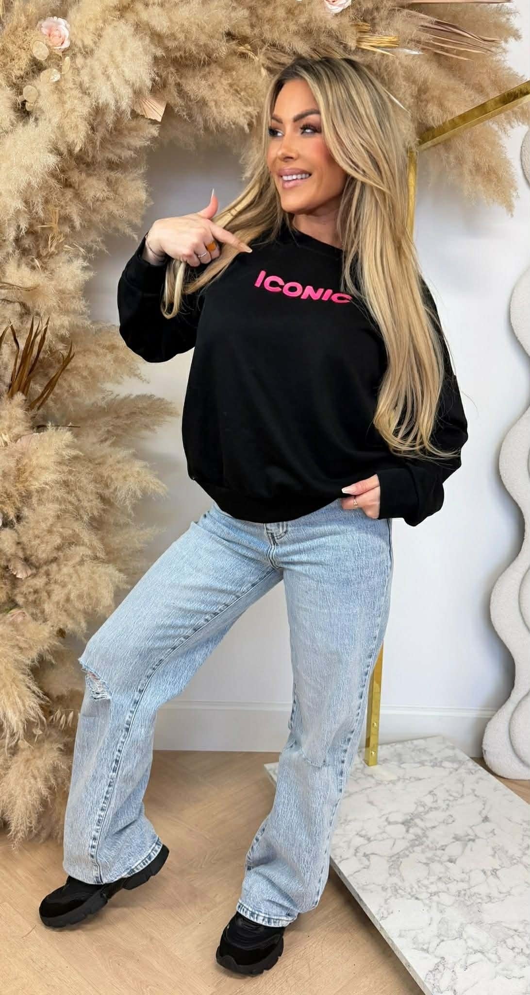 SWEAT ICONIQUE NOIR