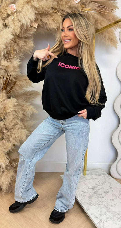 SWEAT ICONIQUE NOIR
