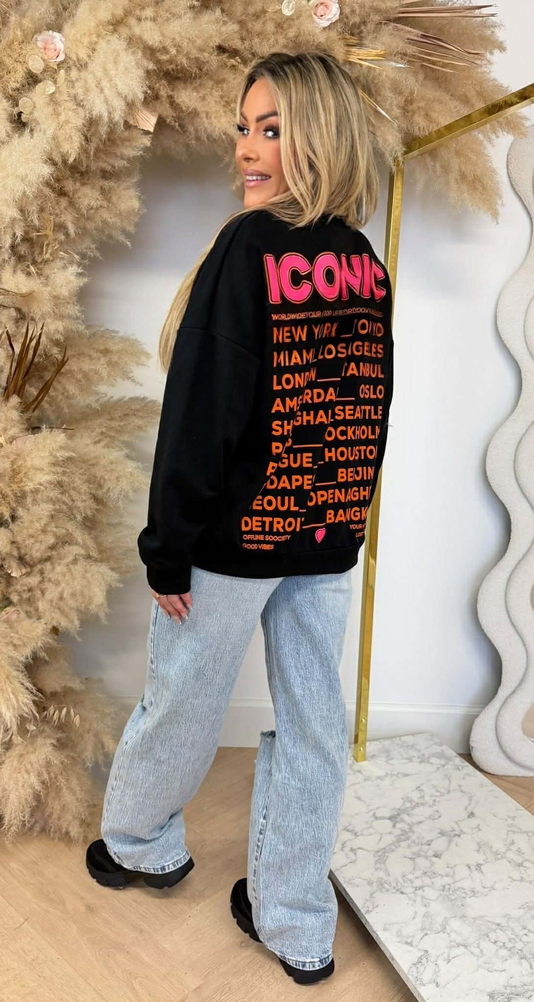 SWEAT ICONIQUE NOIR