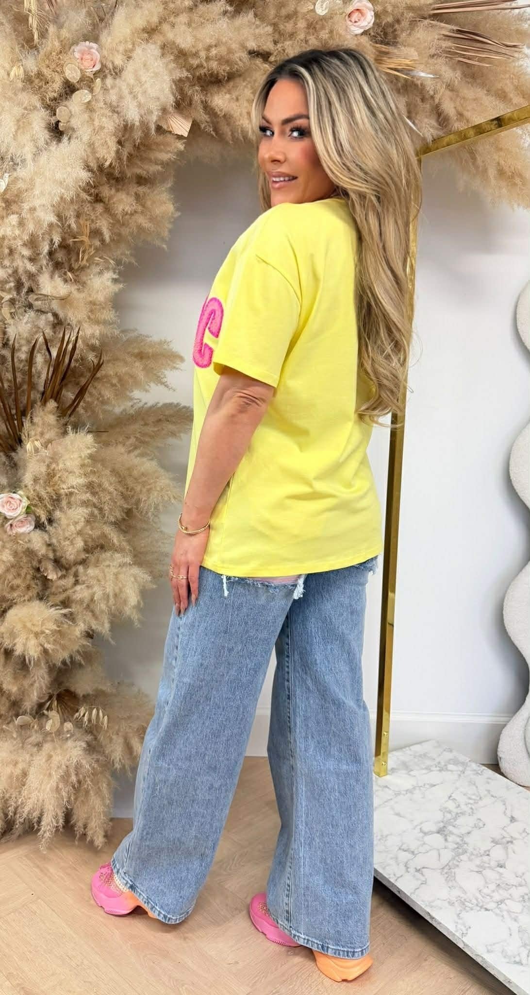 T-SHIRT CLUB ICONIQUE 8011516 JAUNE