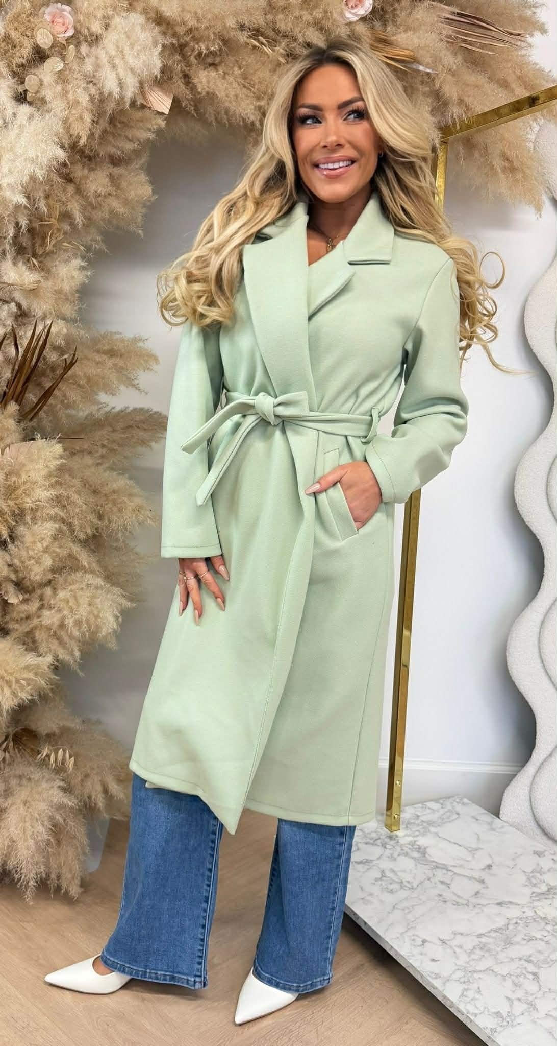 KARDASHIAN COAT MINT