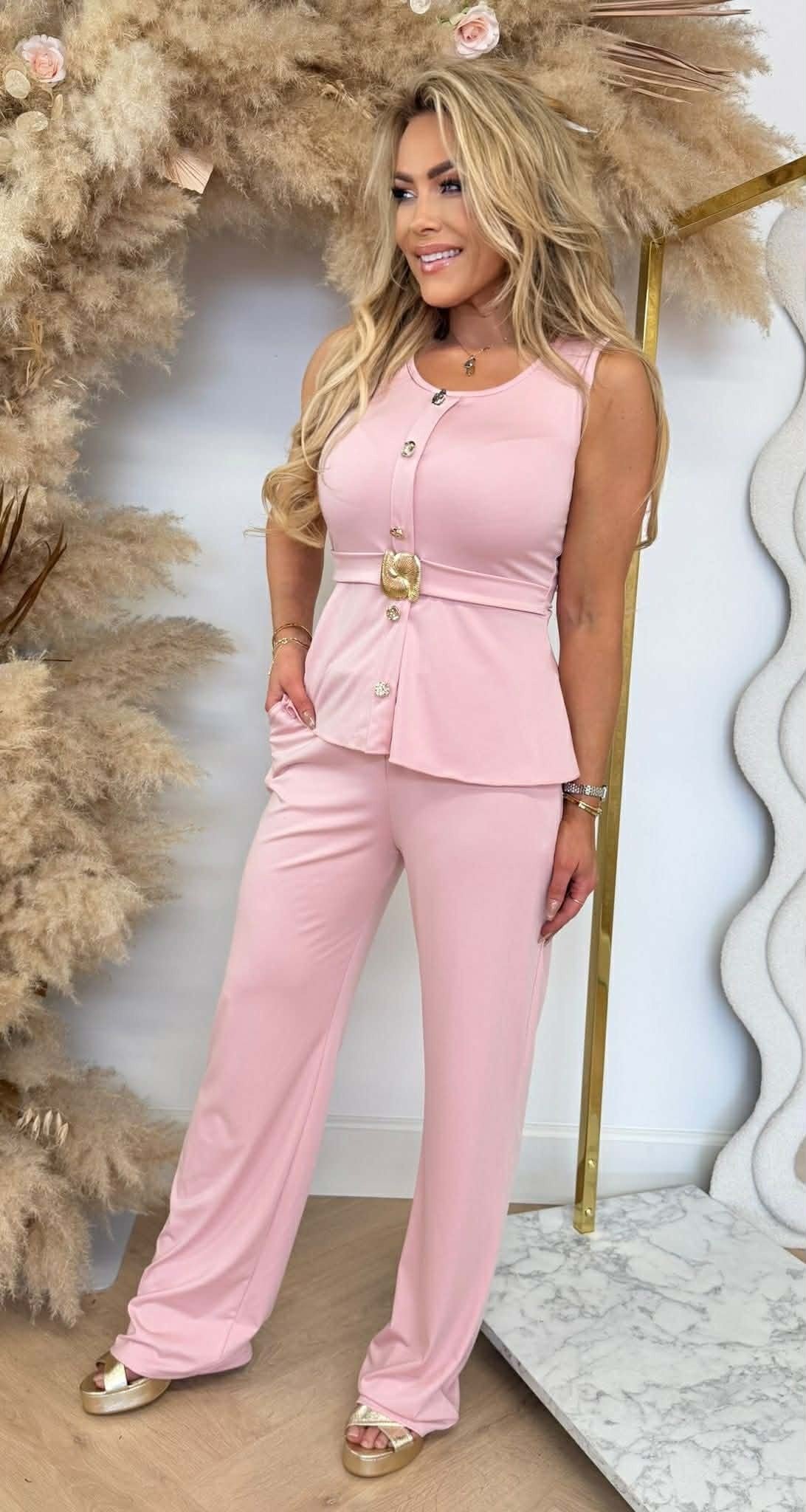 KARINA GÜRTEL-SET ROSA
