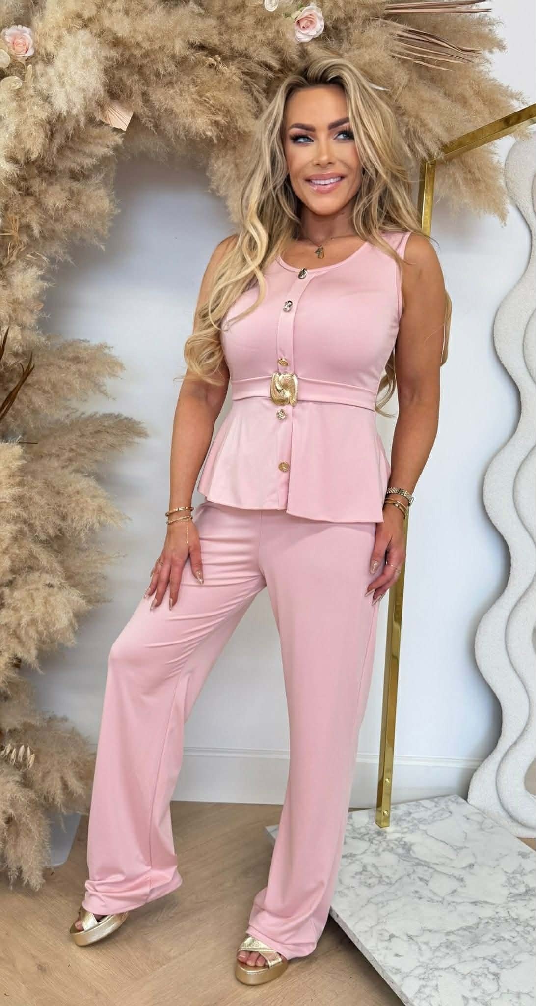 KARINA GÜRTEL-SET ROSA