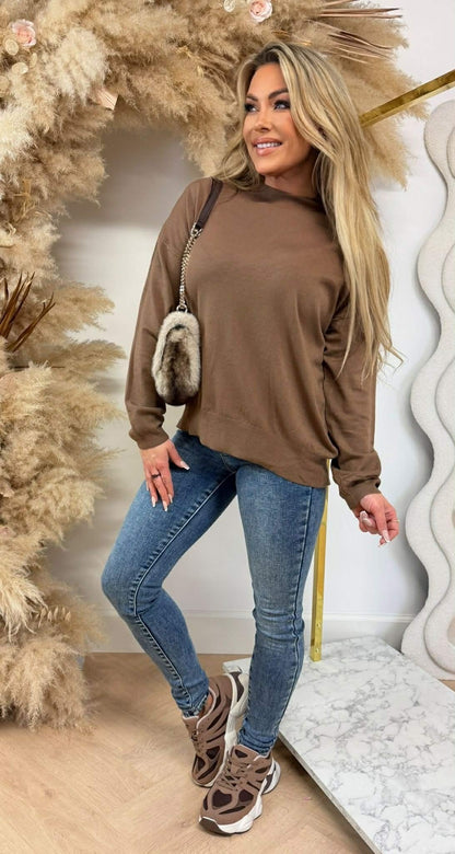 KAYLLA BASIC TOP 9986 CHOCO