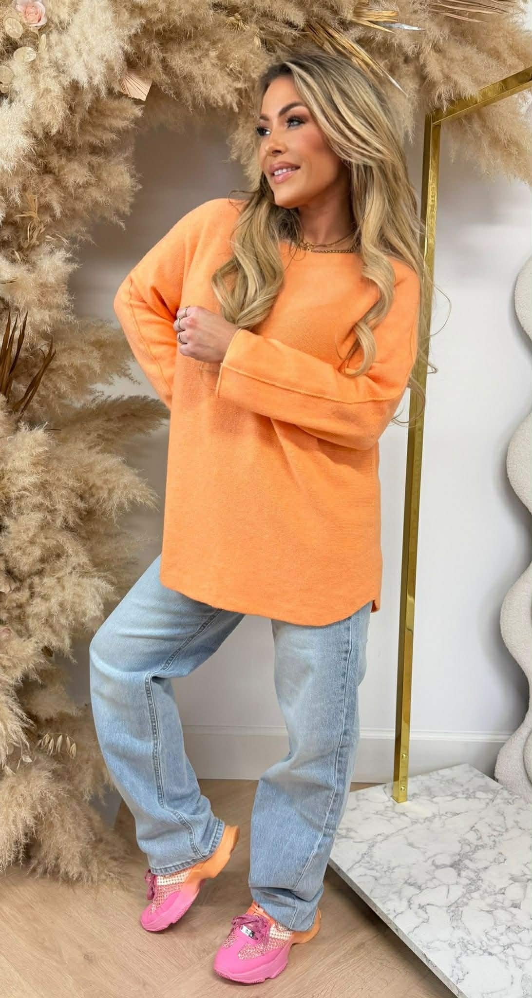 HAUT LONG KIMMY ORANGE