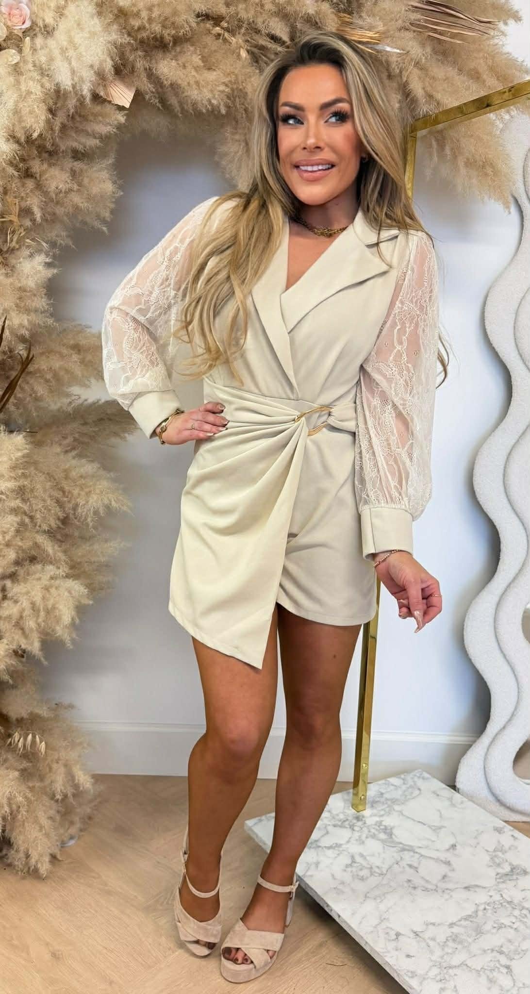 COMBINAISON LACE PERFECT BEIGE