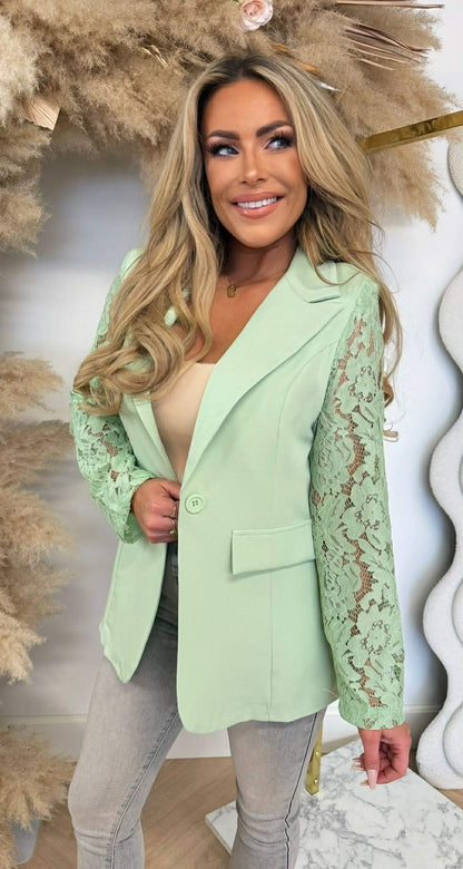 LACE SLEEVE BLAZER 5194 / 3394 MINT