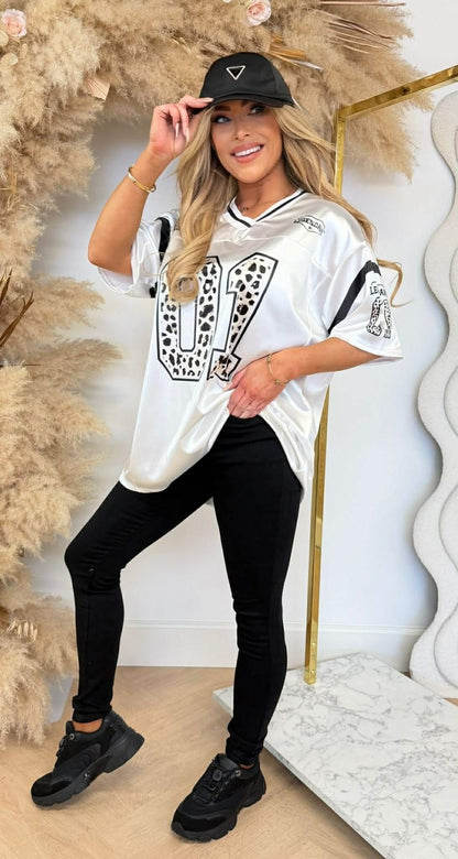LEGENDARY 01 BASEBALL TEE WHITE