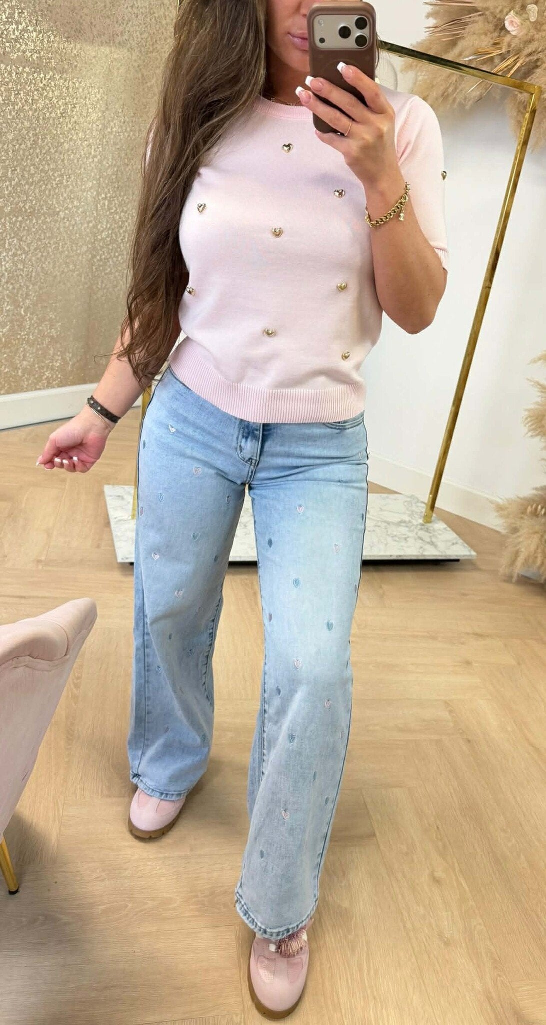 LOVY TRICOT T-SHIRT 9379 ROSE
