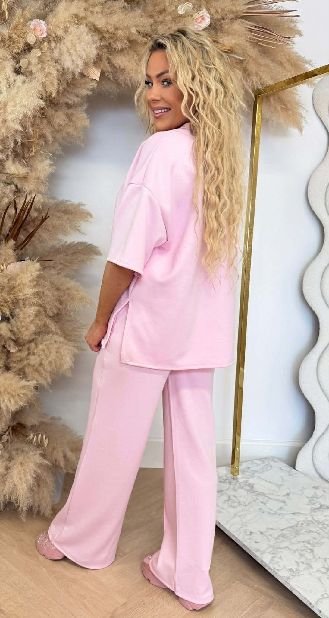 LUCA ENSEMBLE 2 PIÈCES ROSE PÂLE