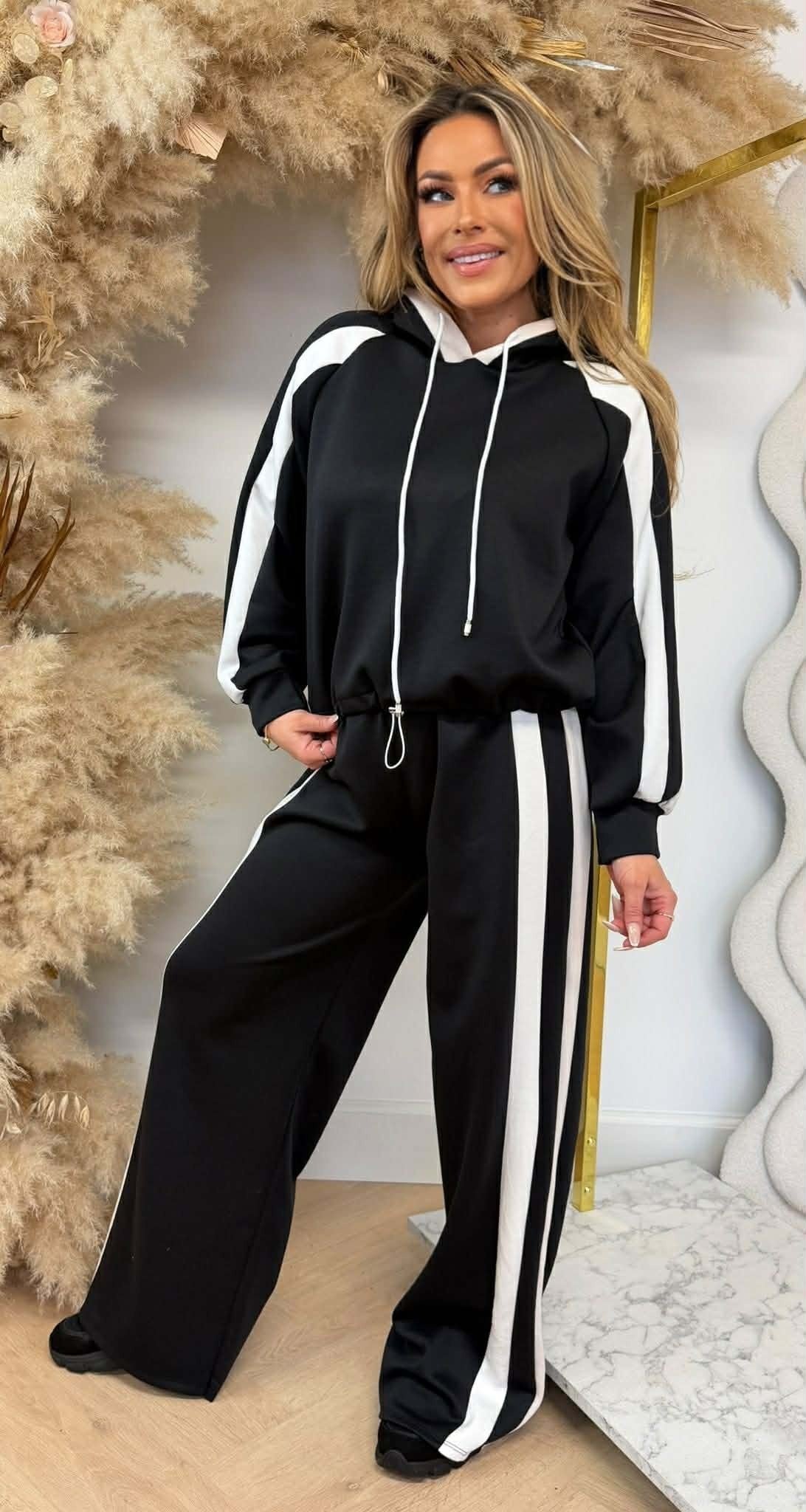 ENSEMBLE MAXIME RAYÉ NOIR