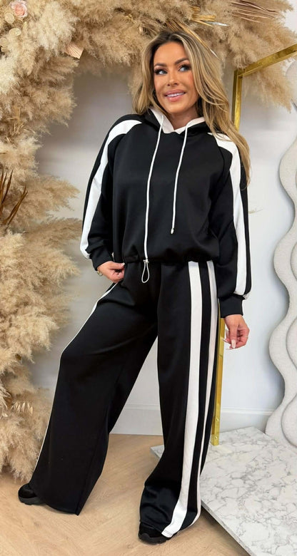 ENSEMBLE MAXIME RAYÉ NOIR