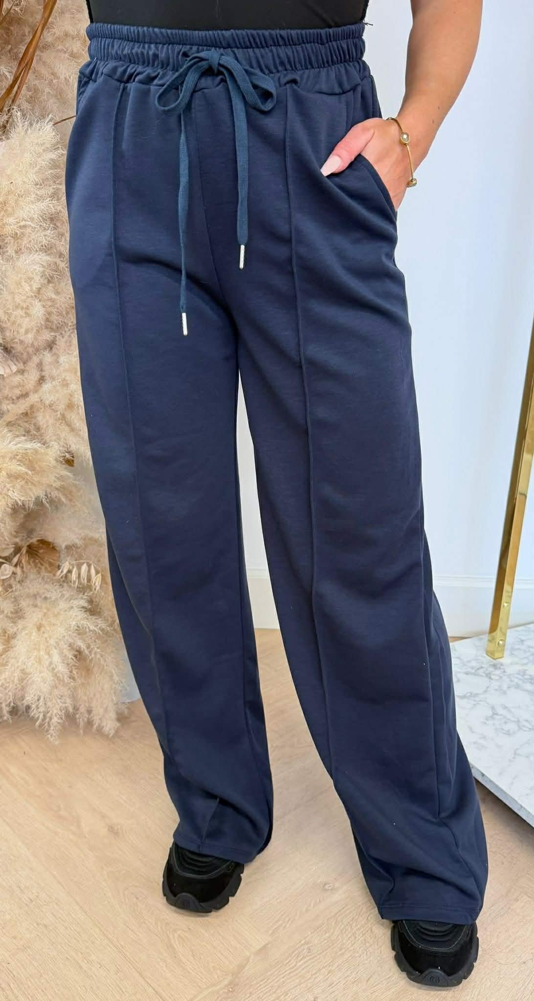 PANTALON MICHELLE DROIT MARINE