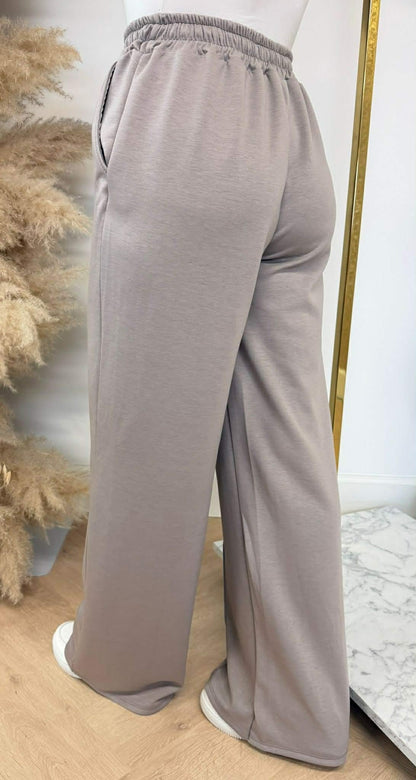 MICHELLE PANTALON COUPE DROITE TAUPE